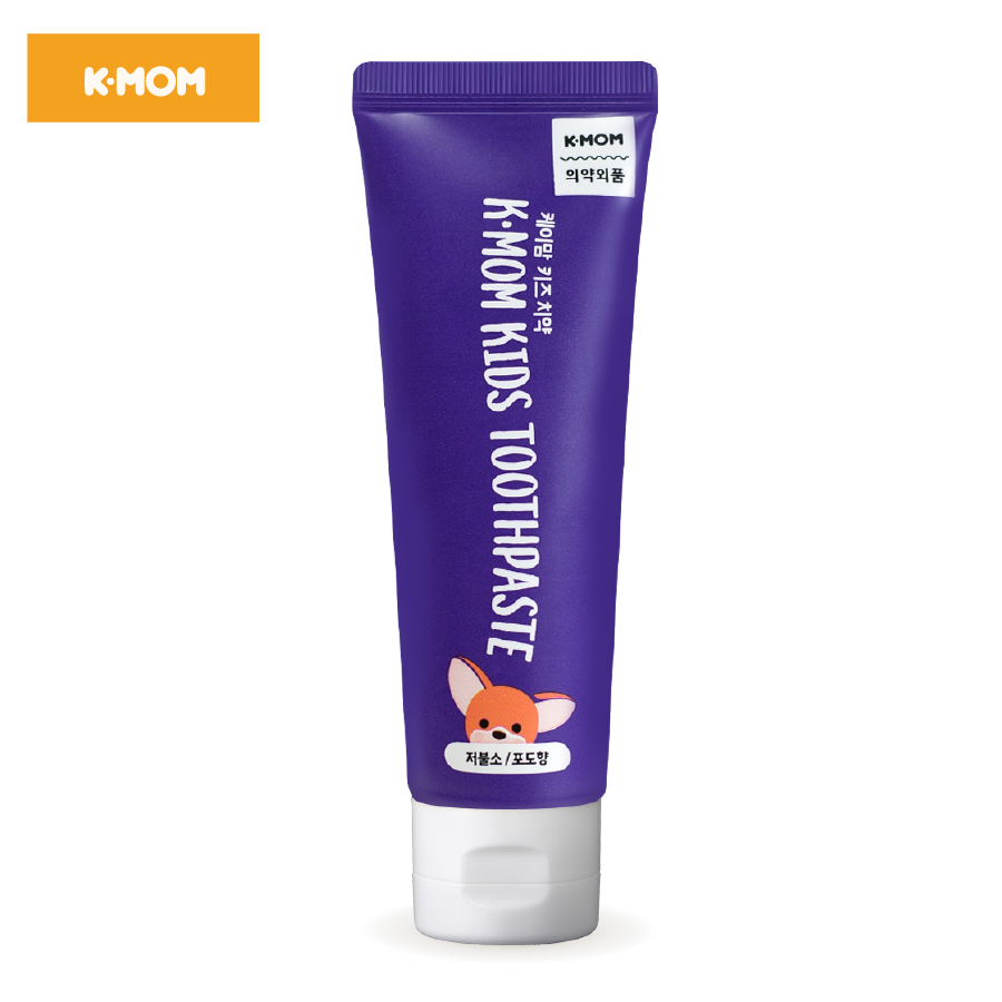 KEM ĐÁNH RĂNG TRẺ EM K-MOM 3-8 TUỔI (50G)